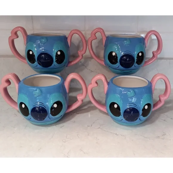 SOLD- Disney Lilo & Stitch- Stitch 3D Cosplay Ceramic Mugs BNWT - Picture 2 of 3